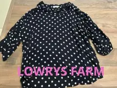 LEPSI ローリーズファーム　LOWRYSFARM チュニック　五分丈　ドット