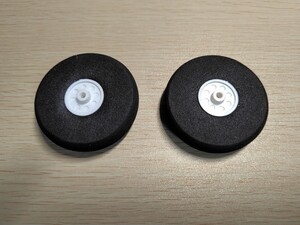 【新品】スポンジタイヤ2 直径58mm 厚さ16mm 車軸穴3.1mm 2本セット