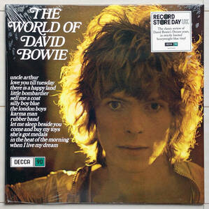 ◆新品◆限定3,500枚◆RECORD STORE DAY 2019限定盤◆David Bowie◆The World of David Bowie◆ザ・ワールド・オブ・デビッドボウイ◆RSD◆