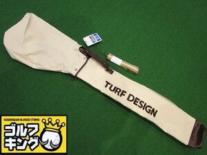 GK尾張旭◇新品即決573 【人気】◆アサヒゴルフ◆TURF DESIGN◆ターフデザイン◆TDCC-2171◆ベージュ◆クラブケース◆