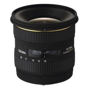 中古 １年保証 美品 SIGMA 10-20mm F4-5.6 EX DC HSM (ニコンF用)