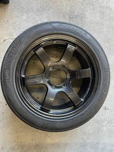 ハイエース200系 夏タイヤ ホイール４本セット 225/50R18 レイズ ボルクレーシング 18インチ　手渡しのみ