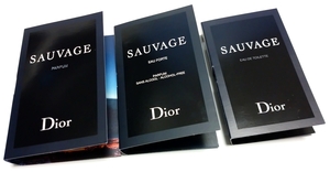 DIOR SAUVAGE ディオール ソヴァージュ パルファン オーフォルト オードトワレ 各1ml 3種類のセットです