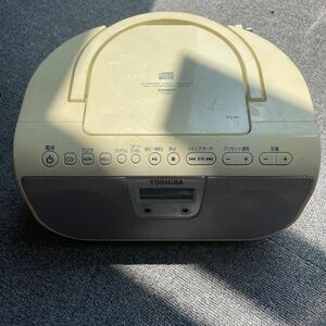 東芝 TOSHIBA CD ラジオ TY-CR11 中古　動作未確認　現状渡し