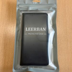 LEERBAN iphone 14 ケース 手帳型 スマホケース　ブルー　新品未使用