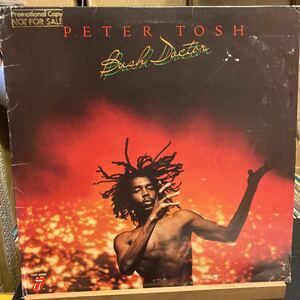 PROMO盤 Peter Tosh 【Bush Doctor】COC-39109 Reggae LP レコード