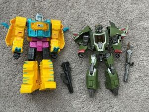 Transformers Leader Class Lot. Legacy Skyquake And Toxitron Grimlock 海外 即決