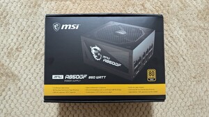 MSI MPG A850GF 80PLUS GOLD 電源ユニット