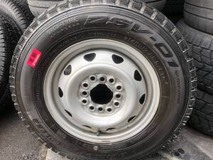 ダンロップ デジタイヤ DSV-01 for Town CARGO スタッドレス 145/R12 8PR LT 鉄 J12*3.50B PCD 4*100/110/114.3 4本 軽トラックなど