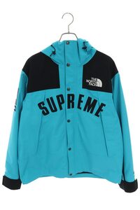 シュプリーム ノースフェイス ブルゾン The North Arc Logo Mountain Parka サイズ:L アーチロゴマウンテンパーカーブルゾン 中古 OM10