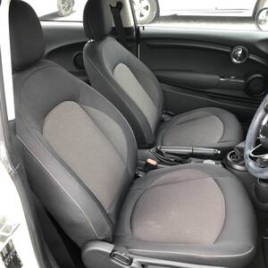 231139-7 BMW MINI ミニクーパー F56 XM12 純正 フロントシート 左右セット 運転席 助手席 サイドエアバッグ インフレーター欠品 26,810km