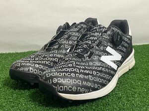 new balance ニューバランス UGBS574 BOA 28.0cm D メンズスパイクレスゴルフシューズ ブラック