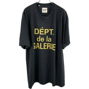 GALLERY DEPT(ギャラリーデプト) DEPT de la GALERIE Logo T Shirt (black)