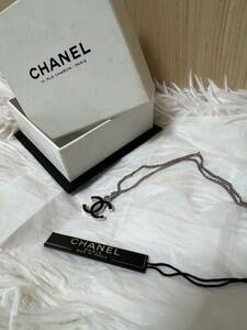 美品 シャネル CHANEL ココマーク ブラック ネックレス リバーシブル