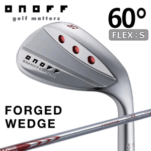 ONOFF FORGED WEDGE【オノフ】【ウェッジ】【軟鉄鍛造】【2024年モデル】【N.S.PRO MODUS3 TOUR115】【LOFT：60度】【Wedge】