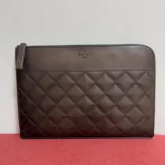 Berluti OFF THE ROAD Leather Clutch Bag