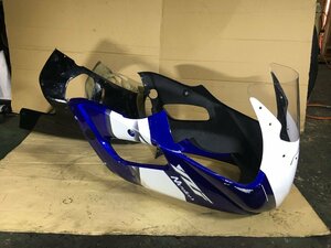 YZF-R6　2001　5MT　逆車　低走行6234マイル　FRP　社外　アッパーカウル　アンダーカウル　セット　カスタムベースにも（中古）2463-Z2774