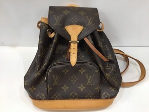 ルイヴィトン LOUIS VUITTON ミニモンスリ モノグラム バックパック リュック M51137