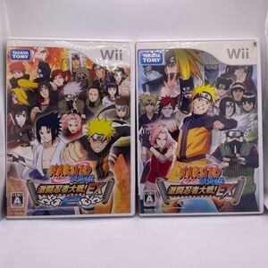 wii ウィー NARUTO ナルト ソフト2本セット　(EGE869)