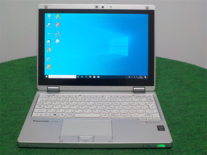 薄型/軽いカメラ内蔵/中古/10型タッチパネル/ノートPC/Win10/新品SSD256/4GB/M 5Y71/Panasonic　CF-RZ4DDACSOffice搭載/HDMI/無線WIFI