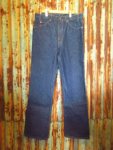 ビンテージ80’s●Levi’s 517実寸W66cm●240123k7-m-pnt-jns-w33 1980sリーバイスデニムジーンズメンズ古着ブーツカット