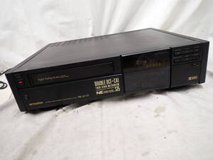 F-76★MITSUBISHI/ミツビシ★HV-S75★ビデオデッキ★STEREO VIDEO CASSETTE RECORDER★ジャンク品