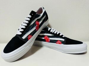 VANS バンズ スニーカー SNAKE EYES OG O LD SKOOL LX BLACK スネークアイズ OG オールドスクール LX 28.5センチ