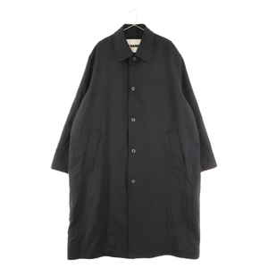 JIL SANDER ジルサンダー 22AW WOOL SINGLE-BREASTED TAILORED COAT ウールテーラードコート ブラック JSMT430101