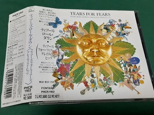 TEARS FOR FEARS　ティアーズ・フォー・フィアーズ◆『ティアーズ・ロール・ダウン』ベスト 日本盤CDユーズド品