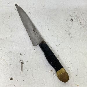 Y♪ 堺キング 和包丁 柳刃包丁 薄刃包丁 ハイクロカーボン鋼 全長約28.5cm 重さ約92g 料理包丁 調理器具