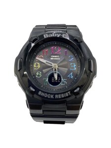 CASIO◆腕時計・Baby-G/アナログ/BLK/BLK