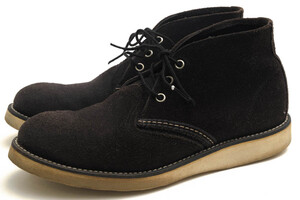 RED WING レッドウィング チャッカブーツ 3147 CLASSIC CHUKKA クラシック チャッカ Black Abilene Roughout ブラックアビレーンラフアウ