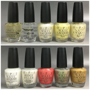 ut30/47 未使用 OPI ネイルラッカー 10色セット 15ml マニキュア ネイルカラー ポリッシュ サロン セルフ ラメ②◆