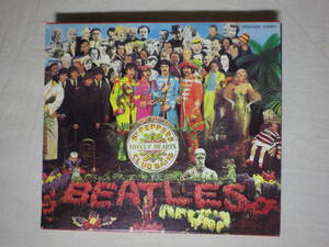 『The Beatles/Sgt. Peppers Lonely Hearts Club Band(1967)』(1987年発売,TOCP-5328,廃盤,国内盤,歌詞対訳付,ブックレット付)