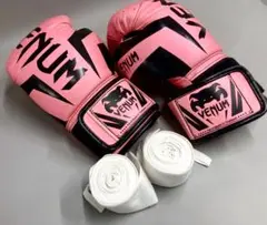 VENUM グローブ ELITE BOXING GLOVES ネオンピンク