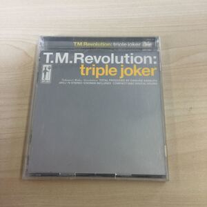 【中古品】アルバム CD T.M.Revolution: triple joker ARCJ 76