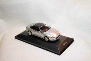 Ixo★イクソ★MOG 035★MASERATI Spyder Cambiocorsa★マセラティ　スパイダー★1/43★シルバーメタリック★綺麗/美品