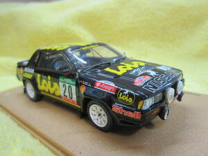 BIZARRE BZ332 1/43 Lois NISSAN 240RS Portugal Rallye 1985（ニッサン S110 シルビア ポルトガル ラリー