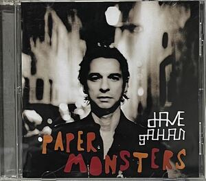 【 デイヴ・ガーン ペーパー・モンスターズ 】国内盤 Dave Gahan Paper Monsters デペッシュ・モード Depeche Mode Ken Thomas New Wave