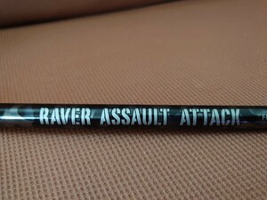 ☆レーブ reve レイバー アサルトアタック raver assault attack 60 ブラック　ドライバー 1w シャフト フレックス R 美品☆