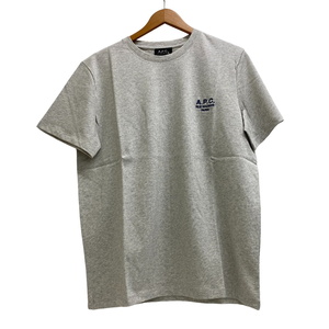 A.P.C./アーペーセー H26840 L COEZC PAA コットン 半袖Ｔシャツ グレー メンズ ブランド