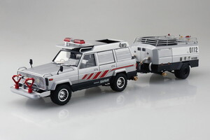 アオシマ 1/24 西部警察 No.07 サファリ4WD＆タンク車 プラモデル　送料無料