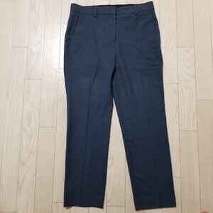 theory TAILORED TROUSER J　セオリー　クロップドパンツ　サイズ2　ストレッチ　レディース