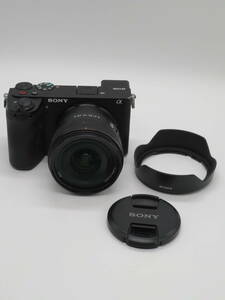 SONY(ソニー)α5700　海外機種　デジタル一眼カメラ・レンズE4/PZ 10-20G・フード＆フィルター付き　中古品　ネ7ー12A　