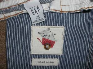 ■babyGAP（ギャップ）・ヒッコリーデニムパンツ・3xl■