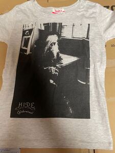 hide ヒデ　lemoned レモネード　celebration 半袖グレーTシャツ サイズXS ユーズド　x japan 松本秀人