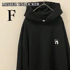 MISTER UNLOCKERパーカー 古着ブラック フリーサイズ