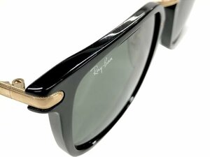 Ray-Ban レイバン サングラス トラディショナルズ ハリスバーグ ヴィンテージ USA #16 54□19 ブラック×ゴールド ケースあり