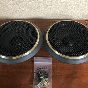 冒険価格！KENWOOD ケンウッド S-3J スピーカーペア 3Way3スピーカー スコーカー　ペア　専用ネジ付き　音出しOK!