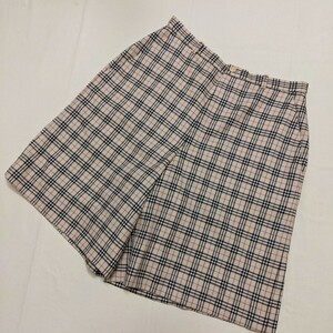 ☆AF3 BURBERRY GOLF バーバリー ゴルフ レディース 2 M キュロット ハーフパンツ ベージュ ノバチェック ゴルフウェア